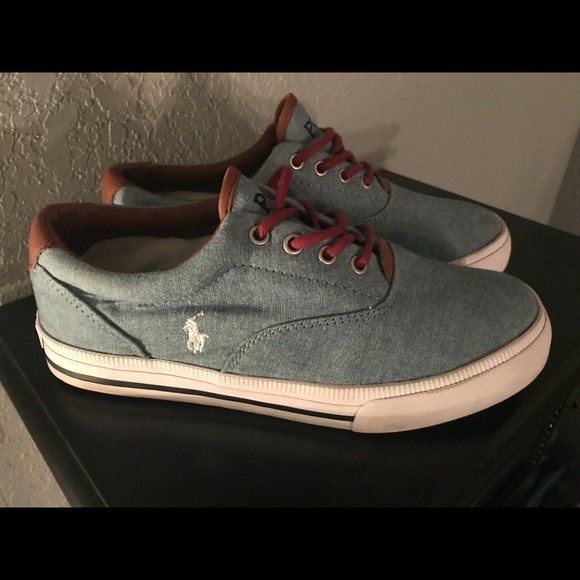 Polo Ralph Lauren Shoes - Polo blue jean shoes